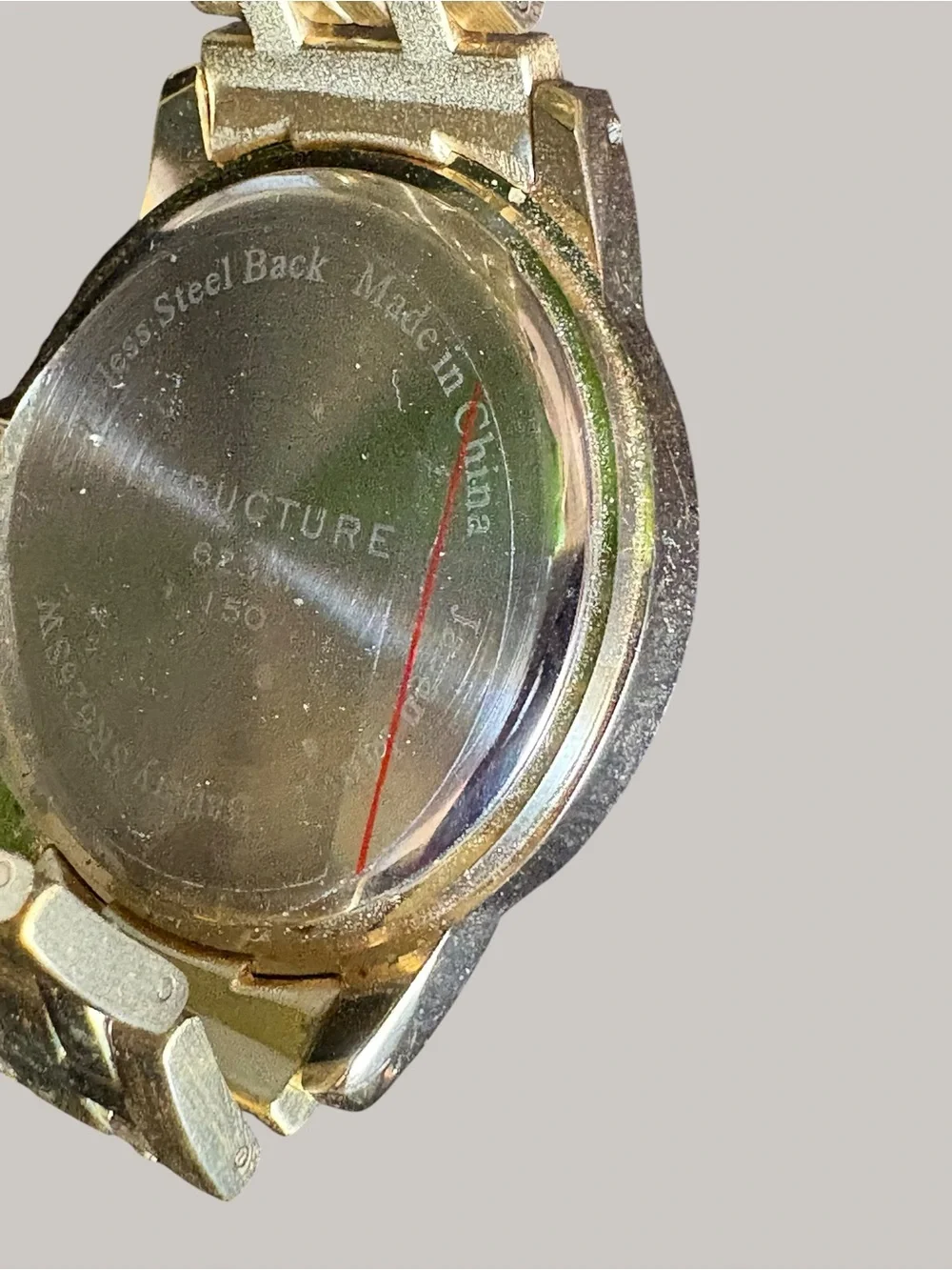 Structure Gold-Tone Men's Analog Bracelet Watch